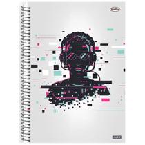 Caderno Espiral Capa Dura Bom D+ Maculino 160 Folhas São Domingos Caderno Espiral Capa Dura Bom D+ Maculino 160 Folhas São Domingos
