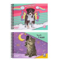 Caderno Espiral Capa Dura Cartografia e Desenho - 80 Folhas - Pet - StarSchool Caderno Espiral Capa Dura Cartografia e Desenho - 80 Folhas - Pet - StarSchool