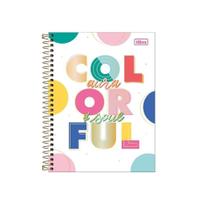 Caderno Espiral Capa Dura Colegial 1 Matéria Be Nice 80F Tilibra