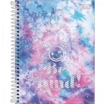 Caderno Espiral Capa Dura Colegial 1 Matéria Good Vibes 80 Folhas TILIBRA Caderno Espiral Capa Dura Colegial 1 Matéria Good Vibes 80 Folhas TILIBRA