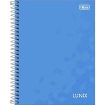 Caderno Espiral Capa Dura Colegial 1 Matéria Lunix 80 Folhas TILIBRA