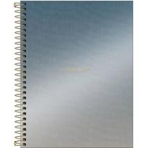 Caderno Espiral Capa Dura Colegial 1 Matéria West Village Metalizado 80 Folhas TILIBRA