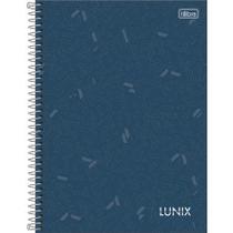 Caderno Espiral Capa Dura Colegial 10 Matérias Lunix 160 Folhas Tilibra