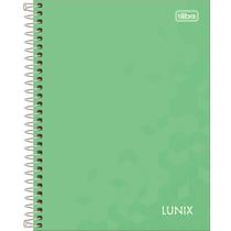 Caderno Espiral Capa Dura Colegial 80 Folhas Lunix Tilibra