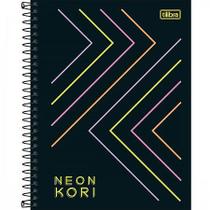 Caderno Espiral Capa Dura Colegial Neon Kori 1 Mat Tilibra