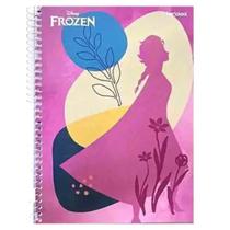 Caderno Espiral Capa Dura Frozen 80 Folhas Starschool