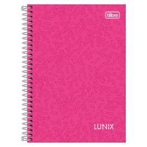 Caderno Espiral Capa Dura Lunix 80 Folhas Promo de Volta às aulas