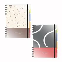 Caderno espiral capa dura médio 80 folhas Prime Office - Redoma