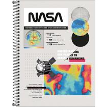 Caderno Espiral Capa Dura Nasa 80 Folhas Tilibra