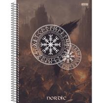 Caderno Espiral Capa Dura Nordic 80 Folhas São Domingos Caderno Espiral Capa Dura Nordic 80 Folhas São Domingos