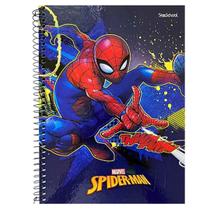 Caderno Espiral Capa Dura Spider Man 80 Folhas Starschool