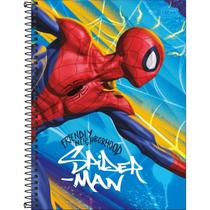 Caderno Espiral Capa Dura Univ Connect 10M SpiderMan TILIBRA