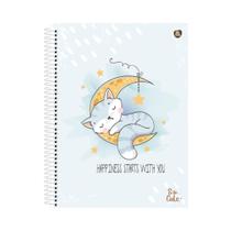 Caderno espiral capa dura univ. so cute 1m 80f animativa