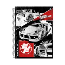 Caderno espiral capa dura univ. velozes e furiosos 15m 240f animativa