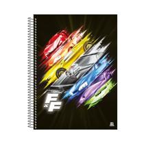 Caderno espiral capa dura univ. velozes e furiosos 15m 240f animativa