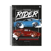 Caderno espiral capa dura univ. velozes e furiosos 15m 240f animativa