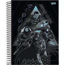 Caderno Espiral Capa Dura Universitário 01 Matéria Justice League 80 Folhas Capa 2 - Jandaia