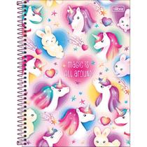 Caderno Espiral Capa Dura Universitário 1 Matéria Blink 80 Folhas TILIBRA