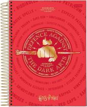 Caderno espiral capa dura universitário 1 matéria harry potter 96 folhas Caderno espiral capa dura universitário 1 matéria harry potter 96 folhas