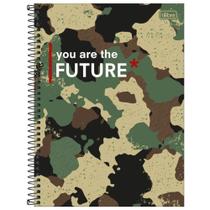 Caderno Espiral Capa Dura Universitário 1 Matéria Hide 80 Folhas Hide 11