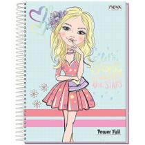 Caderno Espiral Capa Dura Universitário 10 Matérias 160 Folhas Power Full - Nova Cadernos Caderno Espiral Capa Dura Universitário 10 Matérias 160 Folhas Power Full - Nova Cadernos