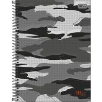 Caderno Espiral Capa Dura Universitário 10 Matérias Hide 160 Folhas Hide 1
