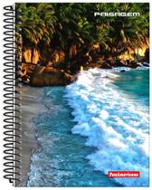 Caderno Espiral Capa Dura Universitário 10 Matérias- Kit 3Un Caderno Espiral Capa Dura Universitário 10 Matérias- Kit 3Un