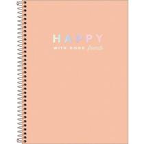 Caderno Espiral Capa Dura Universitário 16 Matéria 256 Folhas Happy Capa 01- Tilibra Caderno Espiral Capa Dura Universitário 16 Matéria 256 Folhas Happy Capa 01- Tilibra