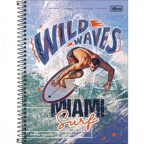 Caderno Espiral Capa Dura Universitário 16 Matérias Do It 256 Folhas