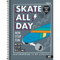 Caderno Espiral Capa Dura Universitário 16 Matérias Hit Masculino 256 Folhas Caderno Espiral Capa Dura Universitário 16 Matérias Hit Masculino 256 Folhas