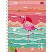 Caderno Espiral Capa Dura Universitário Fom Fom 80 Folhas FORONI Caderno Espiral Capa Dura Universitário Fom Fom 80 Folhas FORONI