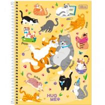 Caderno Espiral Capa Dura Universitário Hug Me 80 Folhas TILIBRA Caderno Espiral Capa Dura Universitário Hug Me 80 Folhas TILIBRA