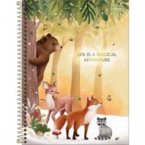 Caderno Espiral Capa Dura UNIVERSITÁRIO LOVELAND 1 Matéria 80 Folhas - Tilibra