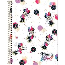 Caderno Espiral Capa Dura UNIVERSITÁRIO MINNIE 1 Matéria 80 Folhas- Tilibra