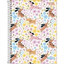 Caderno Espiral Capa Dura Universitário Pepper Feminino 80 Folhas TILIBRA Estampa 7 Caderno Espiral Capa Dura Universitário Pepper Feminino 80 Folhas TILIBRA Estampa 7