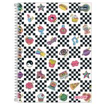 Caderno Espiral Capa Dura Universitário Show Feminino 160 Folhas 10 Matérias TILIBRA Caderno Espiral Capa Dura Universitário Show Feminino 160 Folhas 10 Matérias TILIBRA