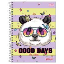 Caderno Espiral Capa Dura Universitário Show Feminino 160 Folhas 10 Matérias TILIBRA Caderno Espiral Capa Dura Universitário Show Feminino 160 Folhas 10 Matérias TILIBRA