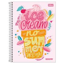 Caderno Espiral Capa Dura Universitário Show Feminino 160 Folhas 10 Matérias TILIBRA Caderno Espiral Capa Dura Universitário Show Feminino 160 Folhas 10 Matérias TILIBRA