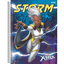 Caderno Espiral Capa Dura X-Men 80 Folhas São Domingos