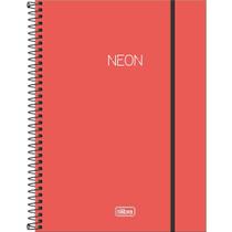 Caderno Espiral Capa Plástica Universitário 1 Matéria Neon 80 Folhas Laranja Neon Caderno Espiral Capa Plástica Universitário 1 Matéria Neon 80 Folhas Laranja Neon