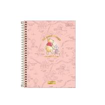 Caderno Espiral CD Colegial 1 Matéria Pooh 80F Tilibra 01un