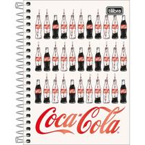 Caderno Espiral Cd Colegial Coca-Cola 1 Matéria 80F Tilibra