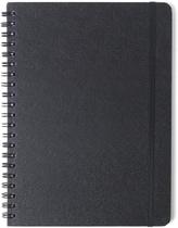 Caderno espiral classica pautado 20x28 preta 80 fls Caderno espiral classica pautado 20x28 preta 80 fls