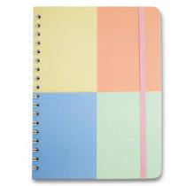 Caderno Espiral Colegial Pastel Block Pautado Cicero 1 Ed 1 ed