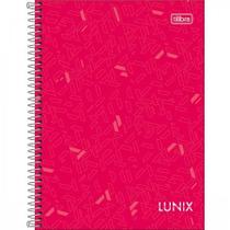 Caderno Espiral Colegial Tilibra Lunix 10 Matérias 160 Folhas Capa Dura