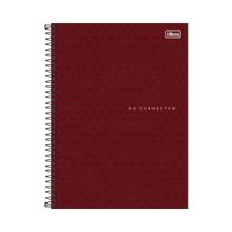 Caderno Espiral Connect - Vermelho - 80 Folhas - Tilibra Caderno Espiral Connect - Vermelho - 80 Folhas - Tilibra