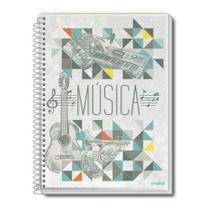 Caderno Espiral de Música CD 96 Folhas Credeal