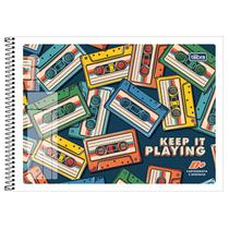 Caderno Espiral Desenho e Cartografia D+ Capa Flexivel Feminino/Masculino 48 Folhas - Tilibra