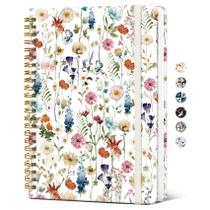 Caderno Espiral Floral Taja Capa Dura 15x21 cm 140 Folhas Caderno Espiral Floral Taja Capa Dura 15x21 cm 140 Folhas