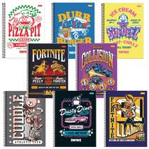 Caderno Espiral Fortnite 96fls 2022 - Foroni Caderno Espiral Fortnite 96fls 2022 - Foroni
